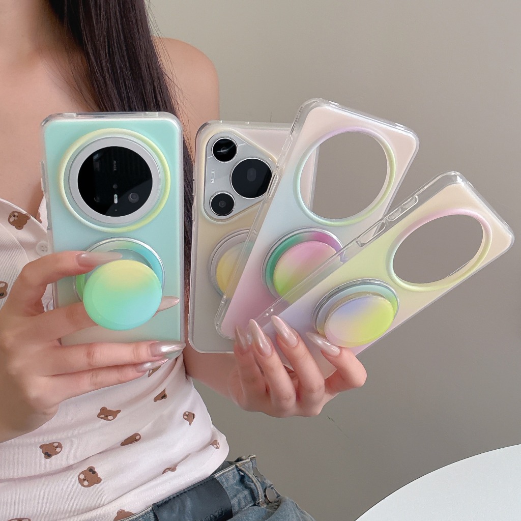 오로라 그라데이션 마그세이프 폰 케이스 (탈부착 가능한 - Huawei Pura 70 리뷰 및 가격