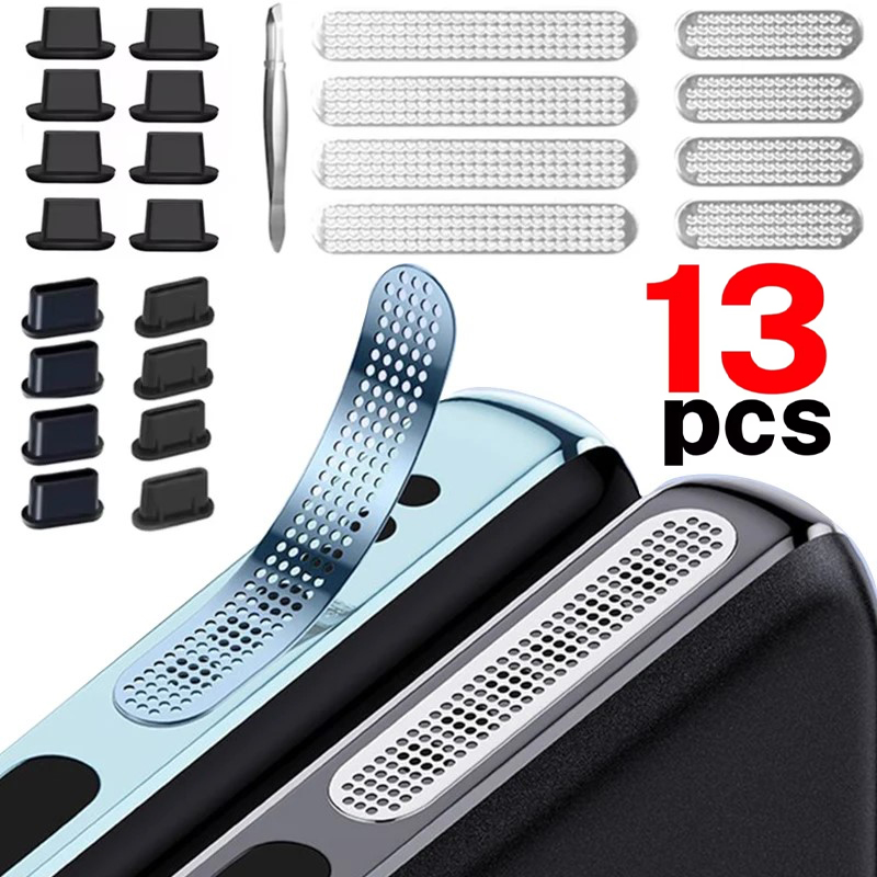 13개 모바일 폰 방진 네트 스티커 충전 먼지 마개 스 - Dust Removal Sticker 리뷰 및 가격